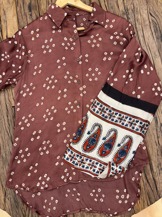 Bandhani Rabari Heritage Shirt